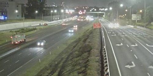 M4 Western Motorway at Cumberland Highway -  live webcam , New South Wales Sydney