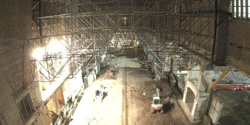 View of the main station -  live webcam , Germany Stuttgart