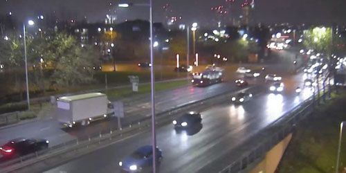 Trafford Road Traffic Cam Webcam - Manchester